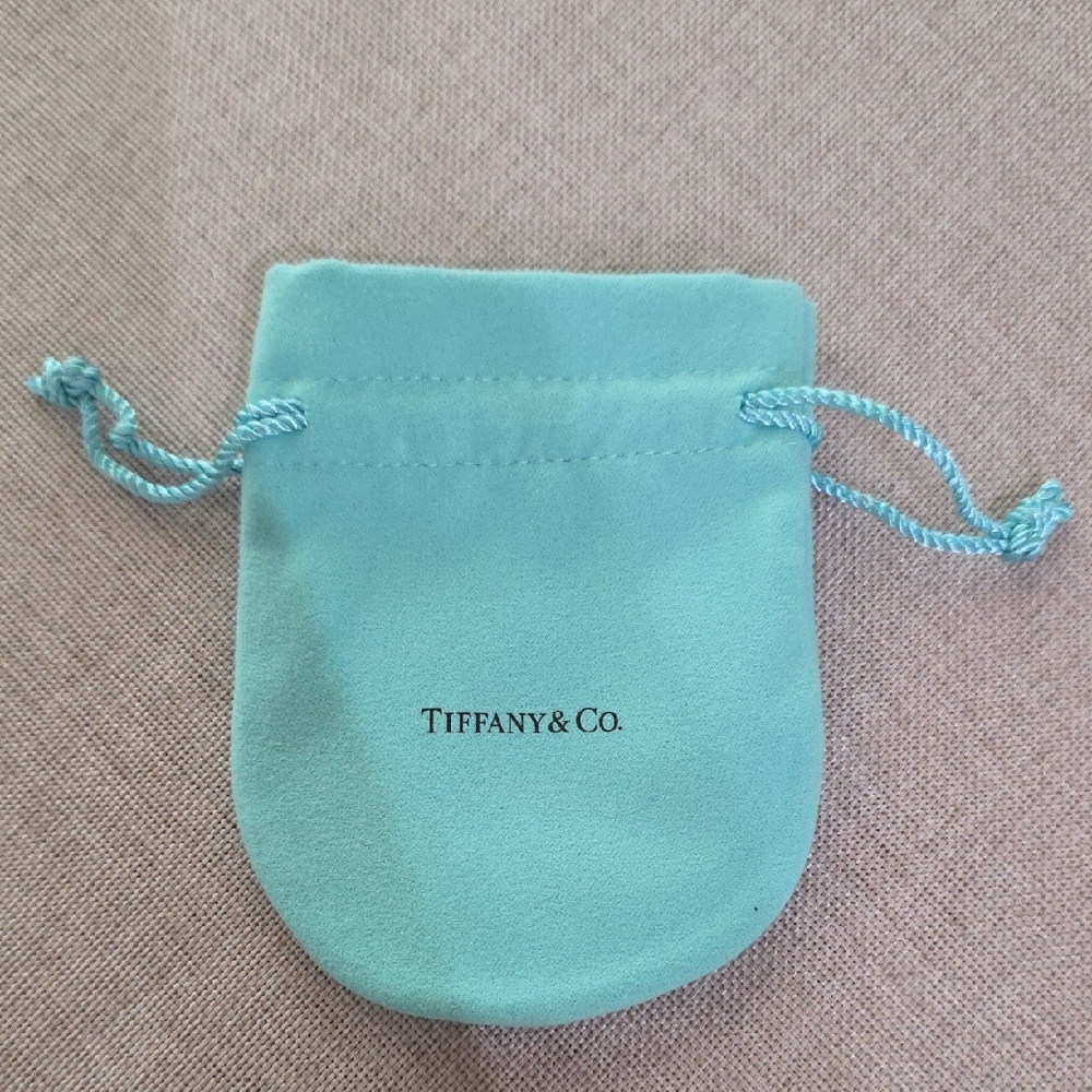 Tiffany & Co. Turquoise Jewelry Drawstring Pouch